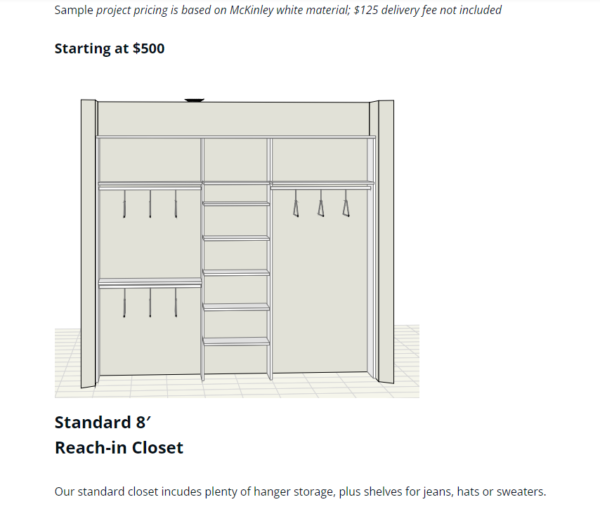 What’s The Cost of a Custom Closet?
